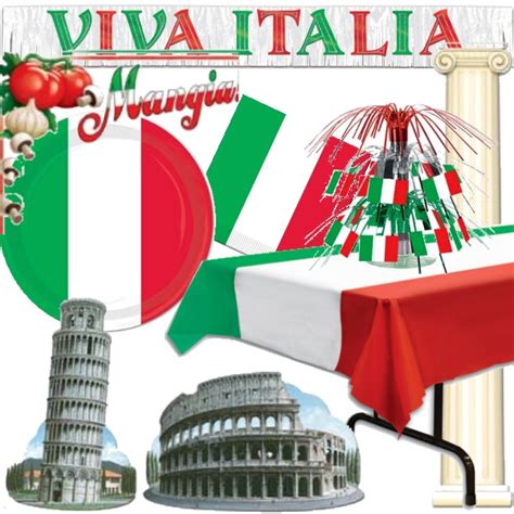 mhfu decorations|italian party supplies.